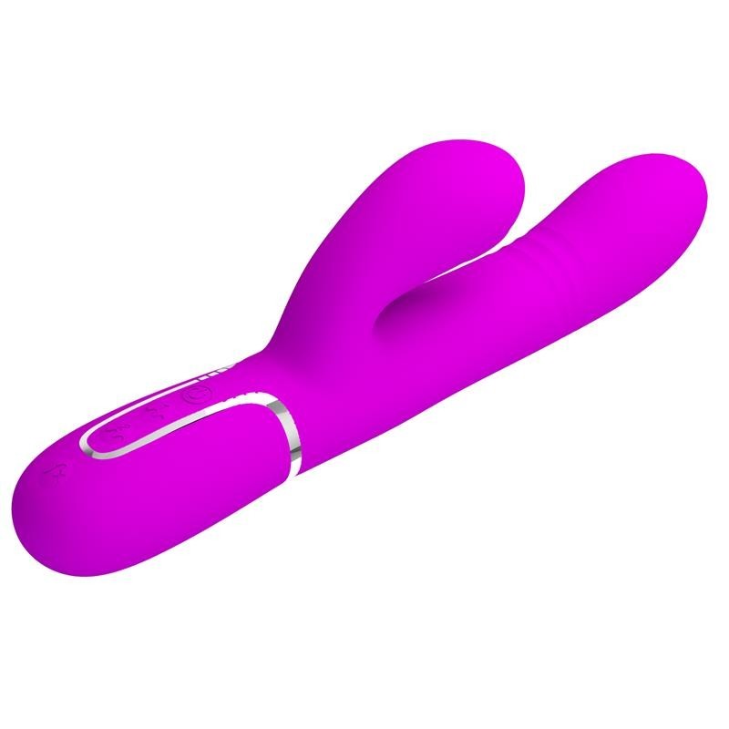 Mariana Vibromasseur 4en1 silicone fuchsia