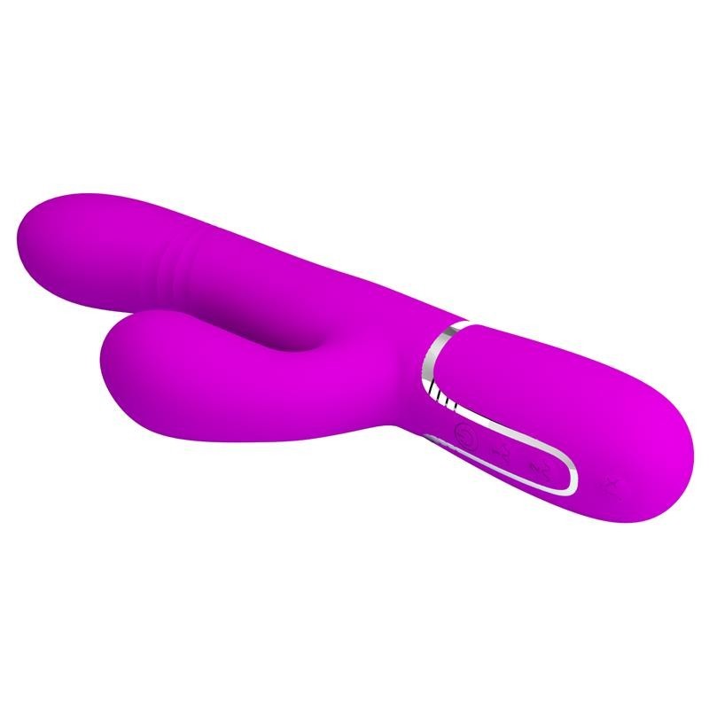 Mariana Vibromasseur 4en1 silicone fuchsia