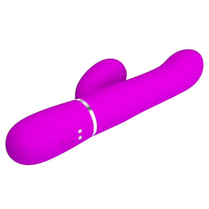 Mariana Vibromasseur 4en1 silicone fuchsia