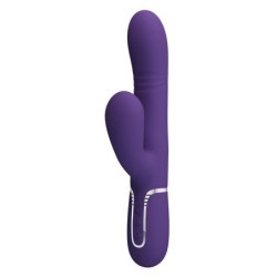 Mariana Vibromasseur 4 en 1 silicone violet