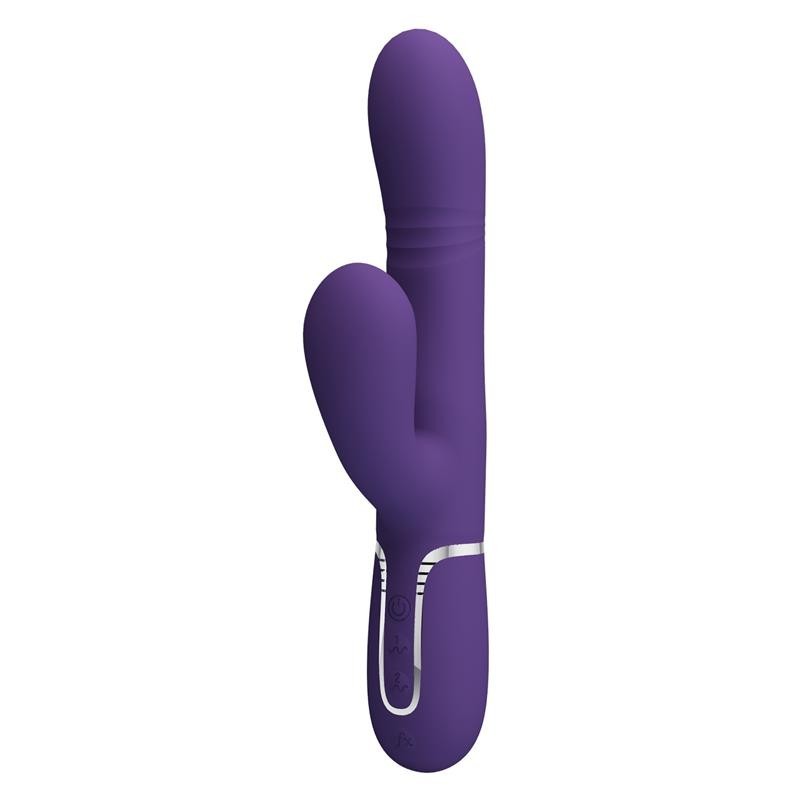 Mariana Vibromasseur 4 en 1 silicone violet