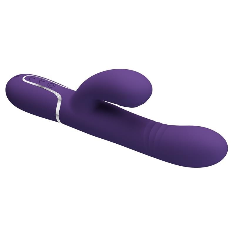 Mariana Vibromasseur 4 en 1 silicone violet