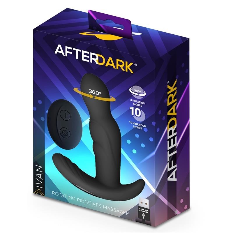 Ivan Vibromasseur Prostatique vibrant et Rotation 360º et Contrôle à Distance