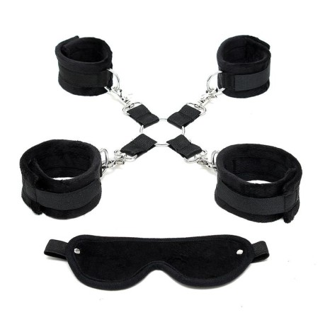 Ensemble de jeu de bondage Rimba couleur noire