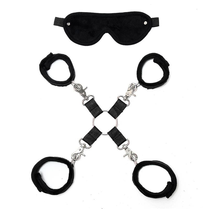 Ensemble de jeu de bondage Rimba couleur noire