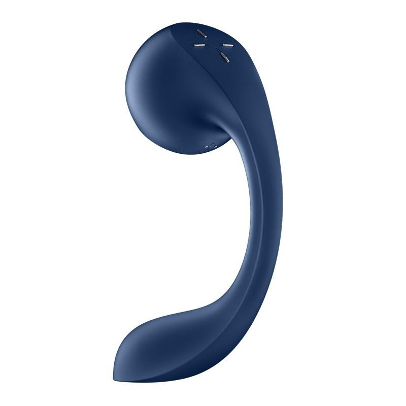 Pro+ Wave 4 Aspirateur avec application Satisfyer Connect Bleu foncé