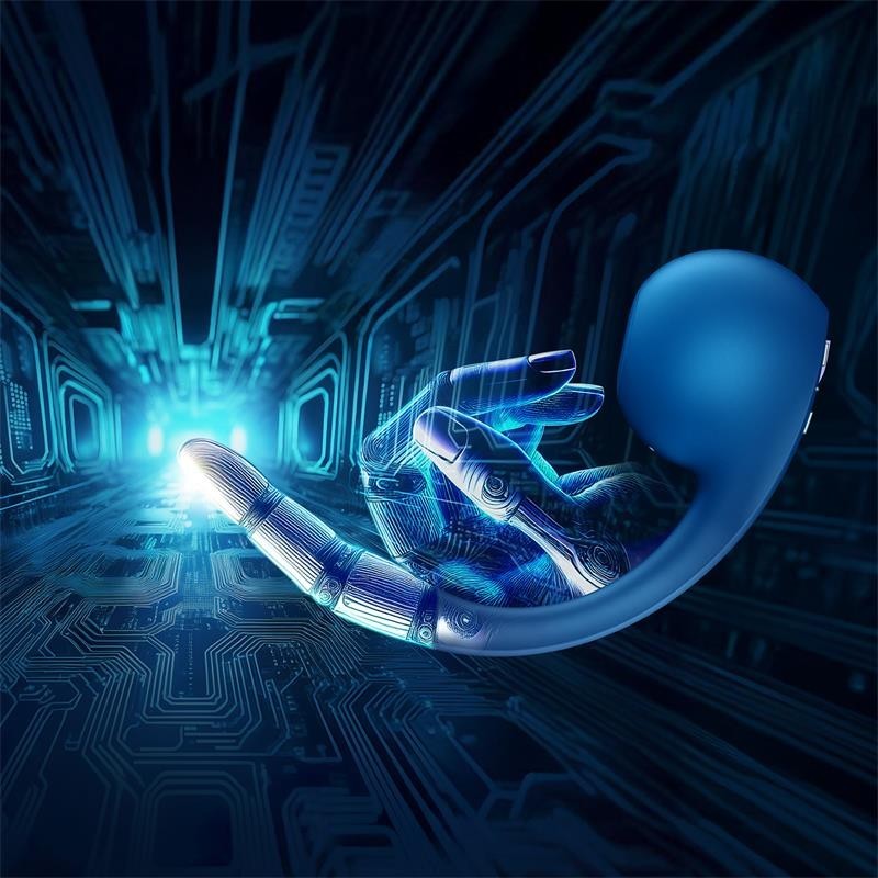 Pro+ Wave 4 Aspirateur avec application Satisfyer Connect Bleu foncé