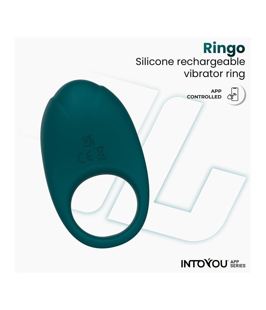 Ringo Anneau Vibromasseur avec APP Unibody Vert