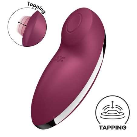 Tap & Climax 2 sensuel Tapping Motion rouge