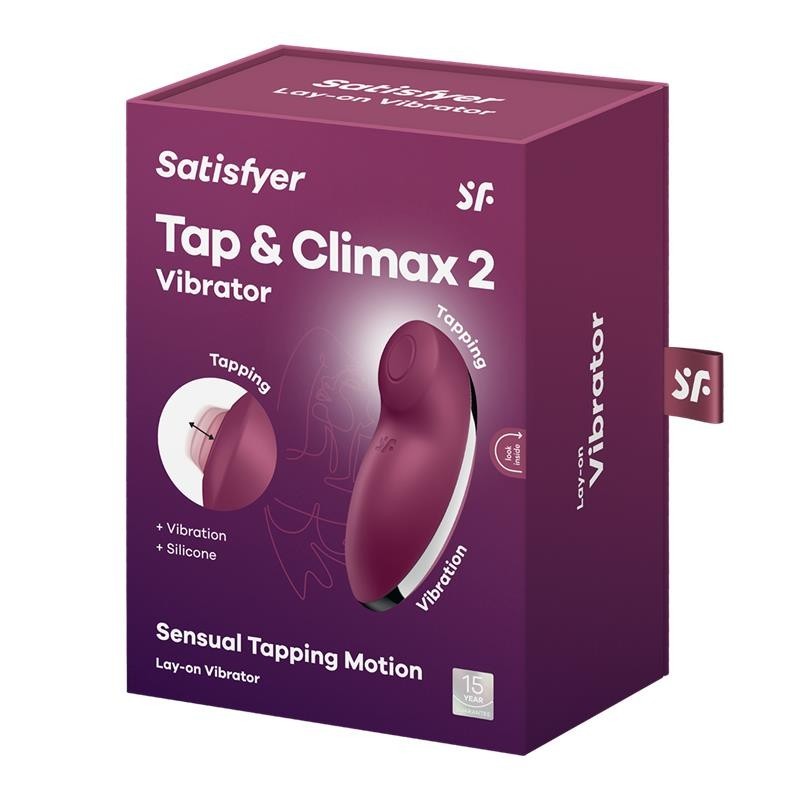Tap & Climax 2 sensuel Tapping Motion rouge