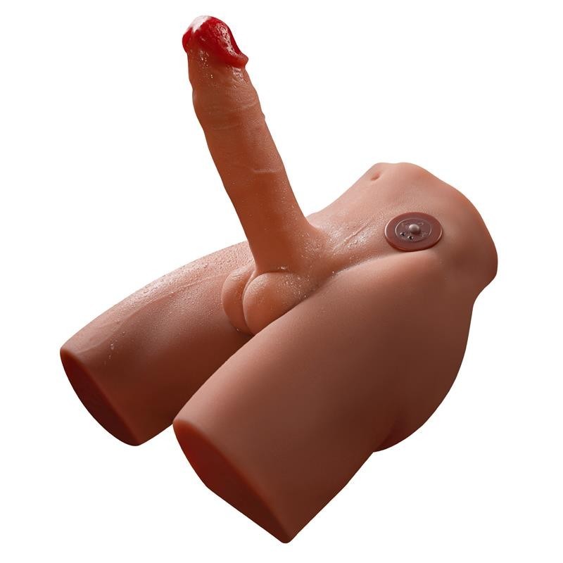 Jason Masturbateur avec gode et anus vibrant et poussée