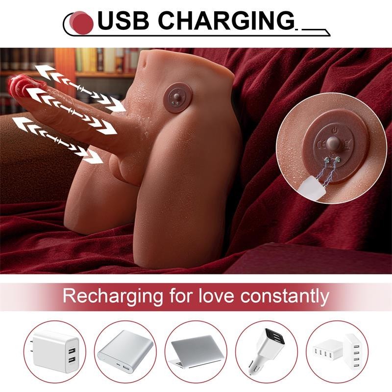 Jason Masturbateur avec gode et anus vibrant et poussée