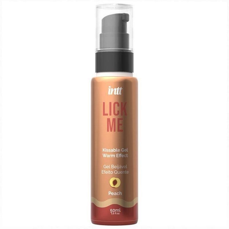 Lick Me Gel Besable gout pêche effet chaud 50 ml