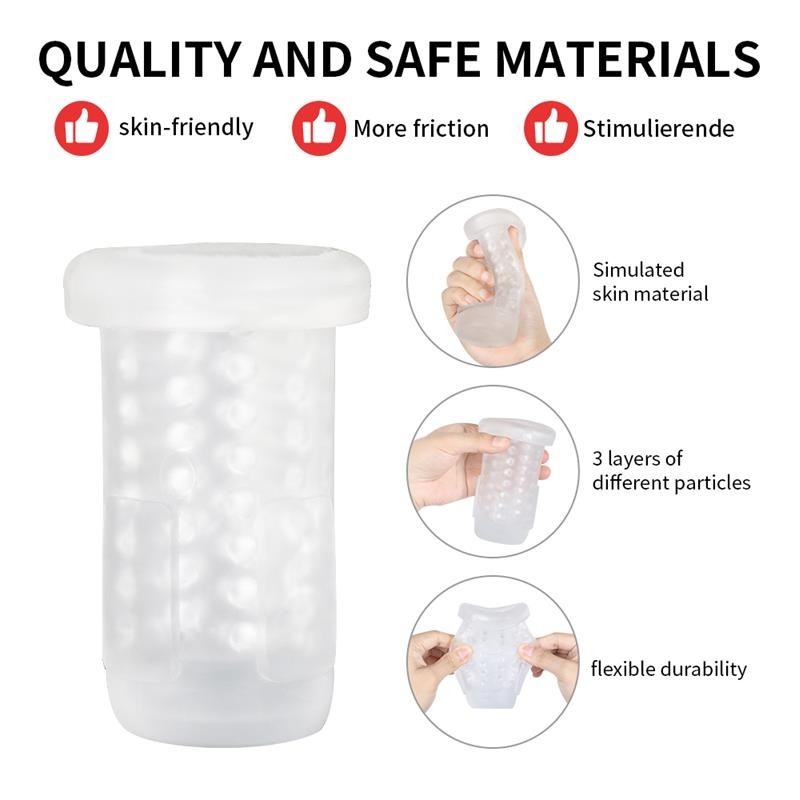 Masturbateur Gia Cup avec poussée et rotation