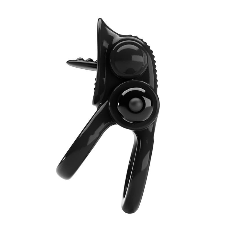 Passionné Anneau Double pour pénis vibrant