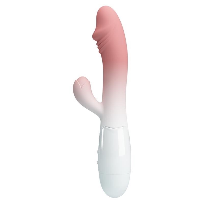 vibromasseur Snappet Blanc et Rose