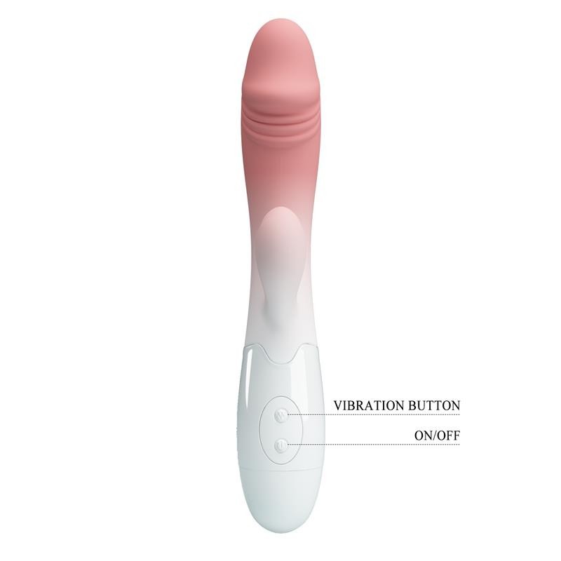 vibromasseur Snappet Blanc et Rose