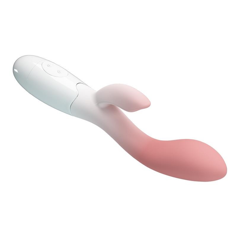 Brighty Vibromasseur Blanc et Rose
