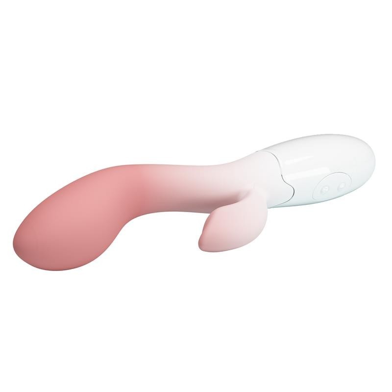 Brighty Vibromasseur Blanc et Rose