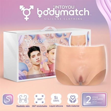 Bennie culotte vagin et anus réaliste silicone Liquide Taille S