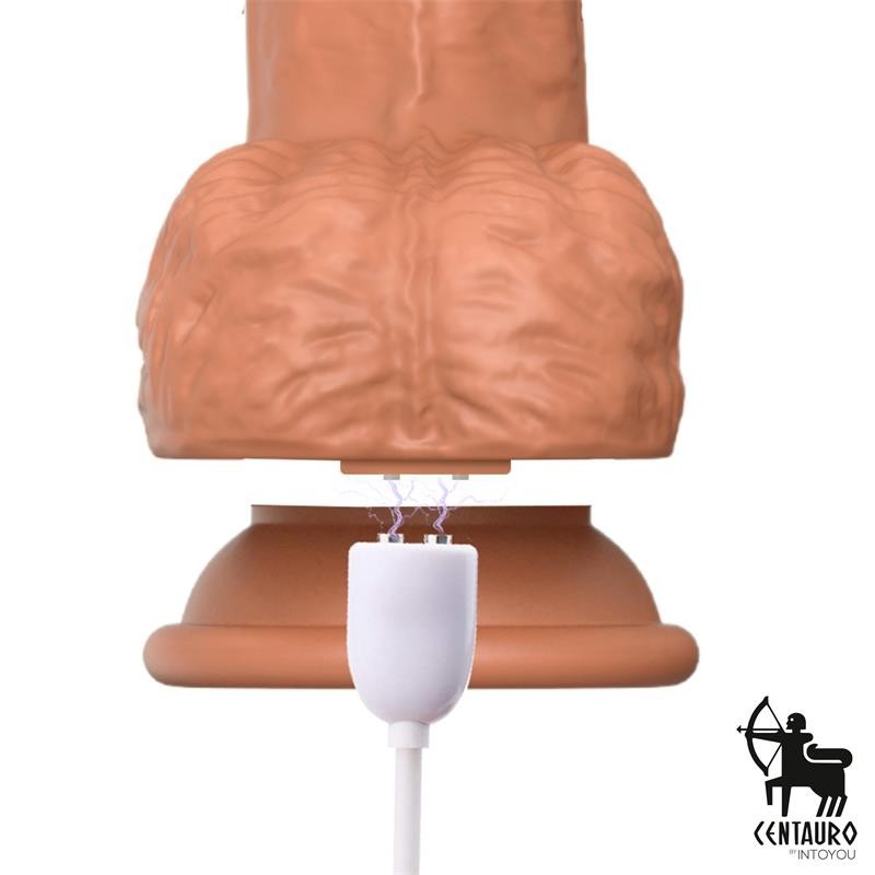 Gode Octavius vibrant, Poussée et Ondulation 360º 7,8 - 20 cm