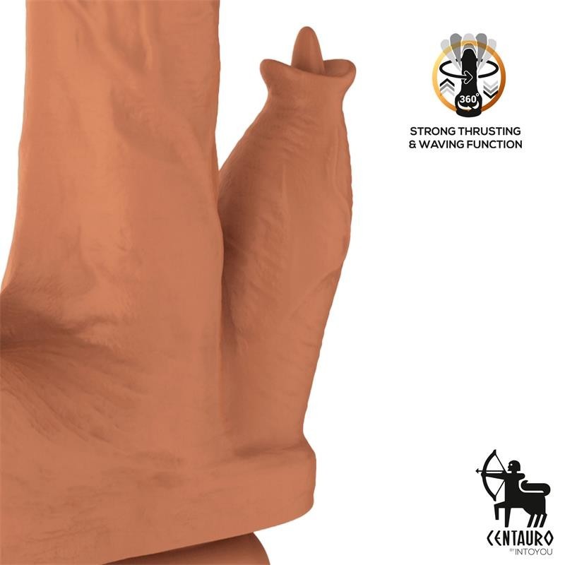 Gode Quintus vibrant, Poussée et Ondulation 360º 9 - 23 cm