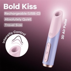 Vibromasseur à impulsions Bold Kiss Air