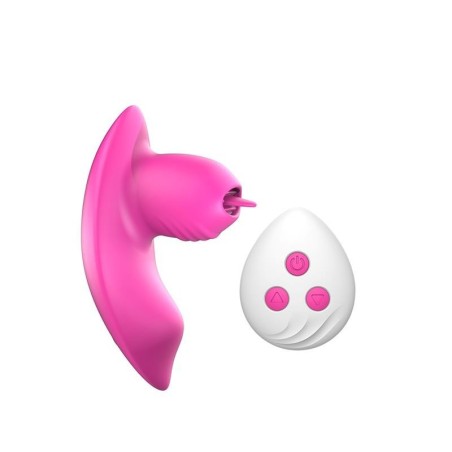Licker Strap-on Stimulateur avec léchage