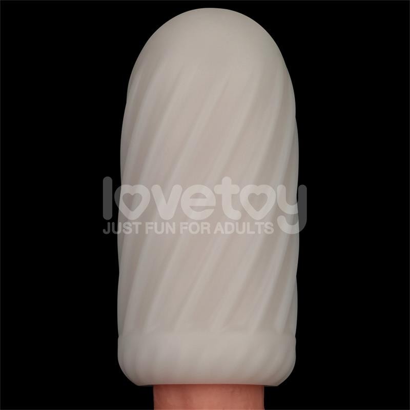 Knights Ring Etui à pénis et stimulateur spirale