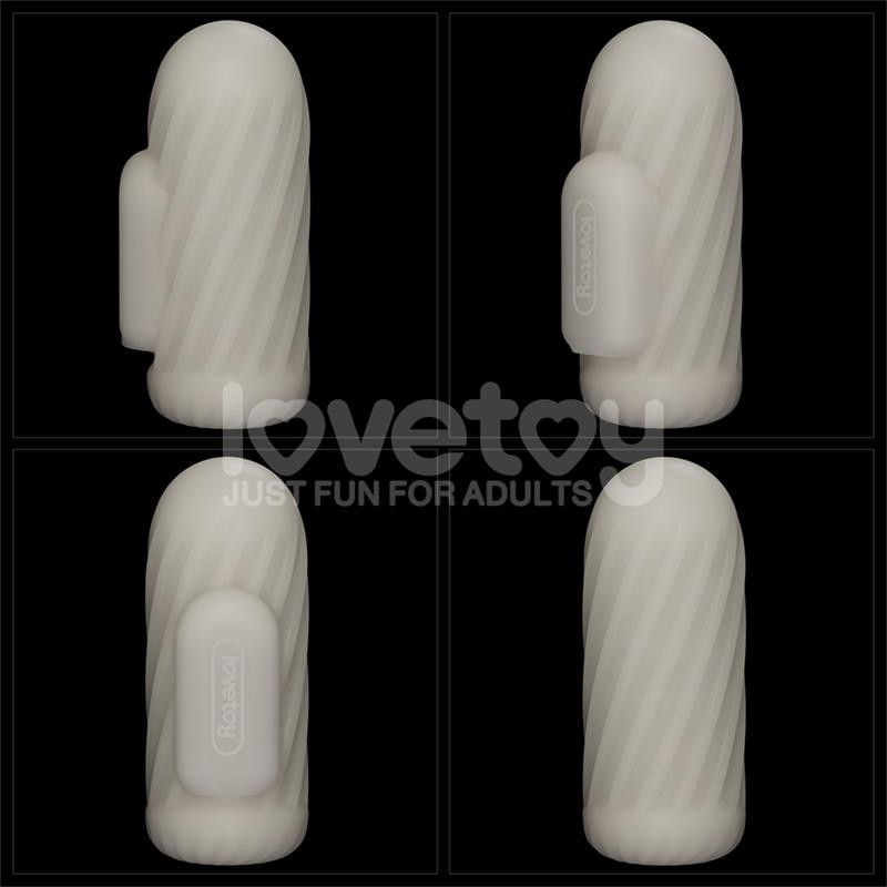 Knights Ring Etui à pénis et stimulateur spirale