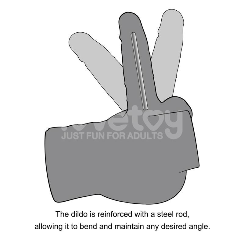 Streetgirls 15 Masturbateur avec gode articulé