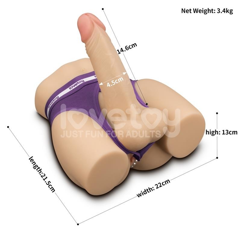 Streetgirls 15 Masturbateur avec gode articulé