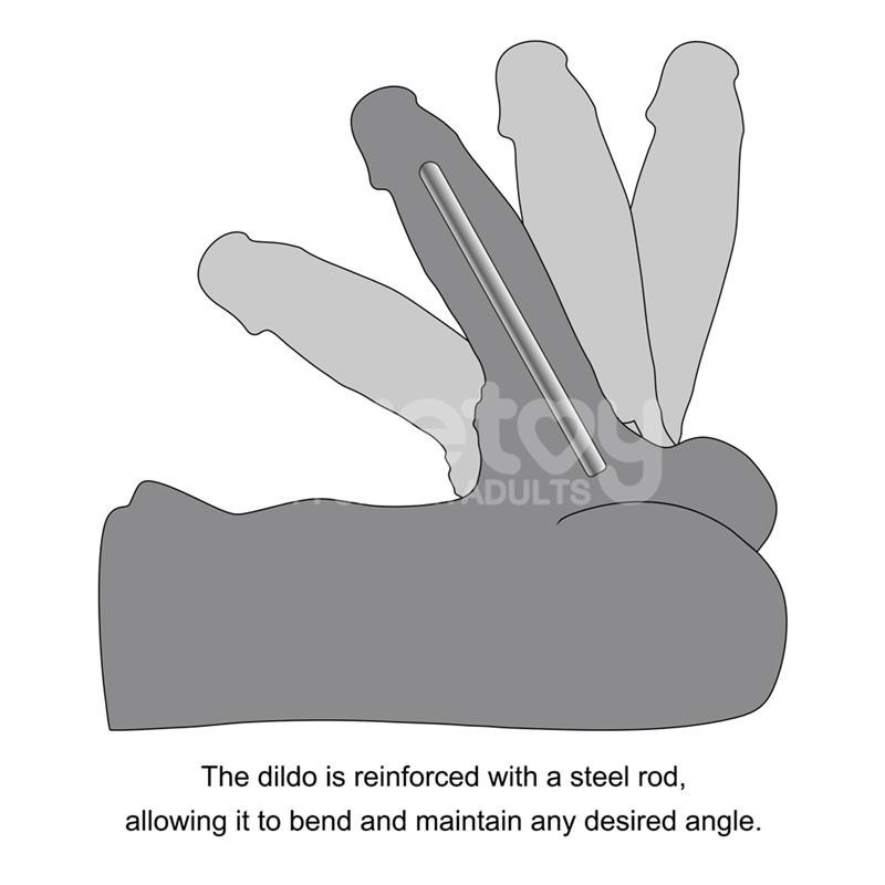 Streetgirls 15 Masturbateur avec gode articulé