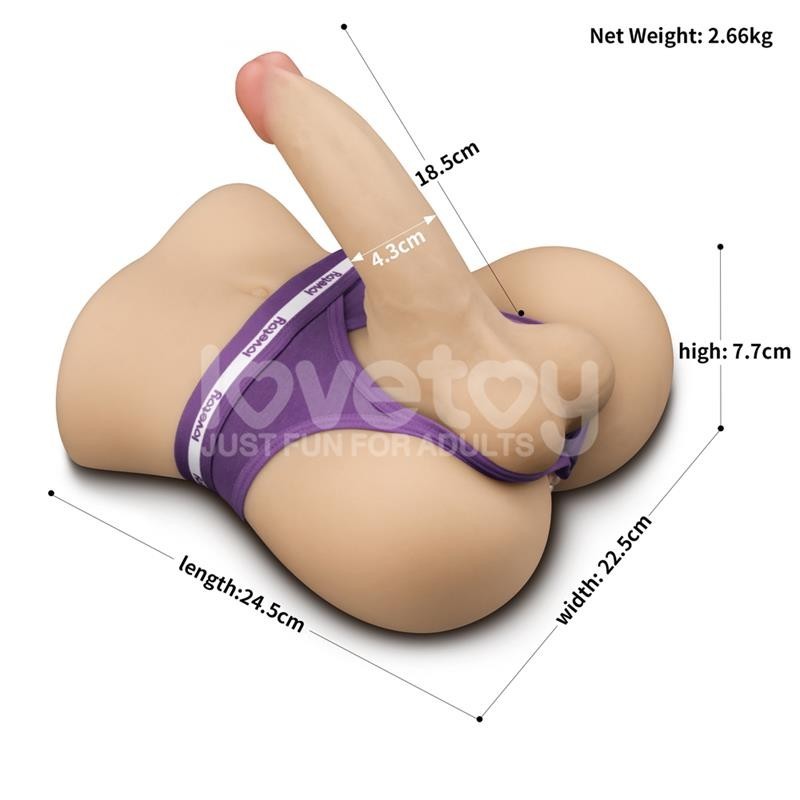 Streetgirls 15 Masturbateur avec gode articulé