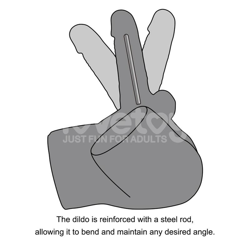 Streetgirls 17 Masturbateur avec gode articulé