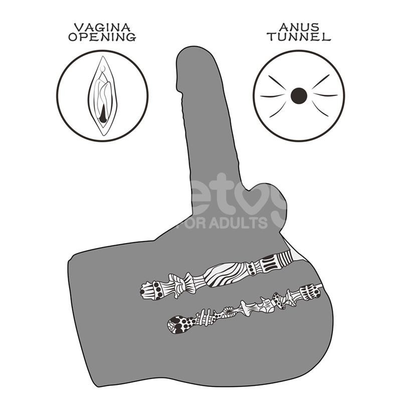 Streetgirls 17 Masturbateur avec gode articulé
