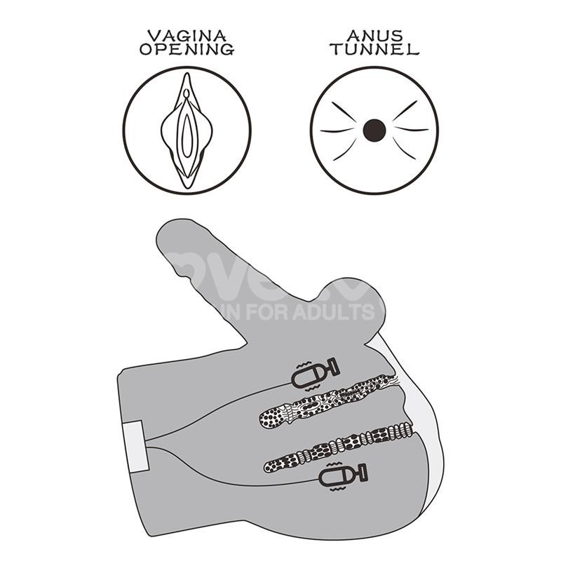 Streetgirls Masturbateur à double moteur Sensation Pulse