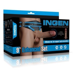 Ingen harnais reglable avec Gode creux 9 Enhanced Set XS/S/M
