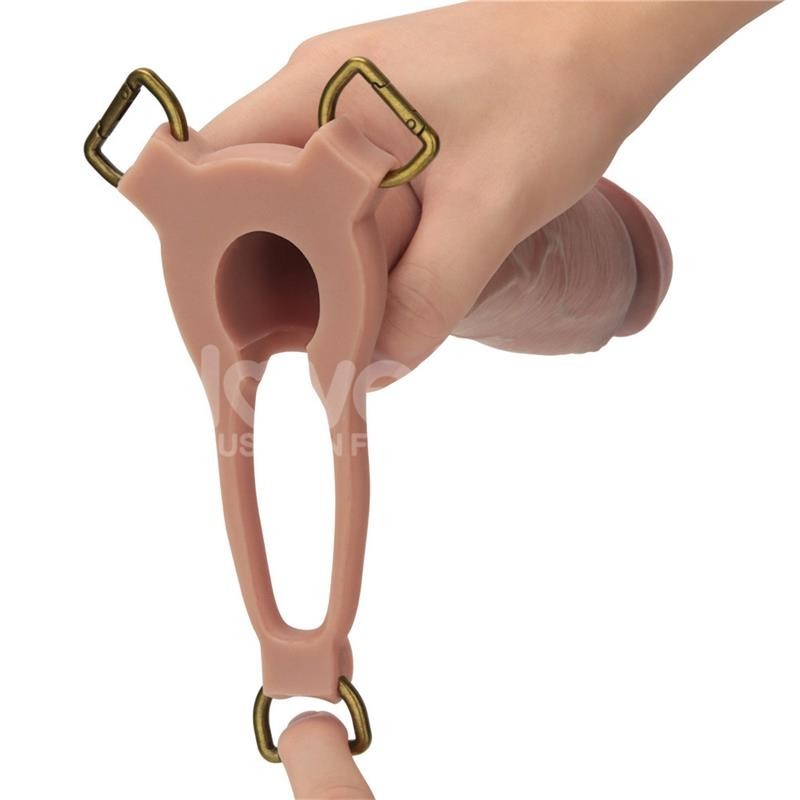 Ingen harnais reglable avec Gode creux 9 Enhanced Set XS/S/M