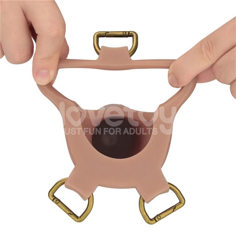 Ingen harnais reglable avec Gode creux 9 Enhanced Set XS/S/M