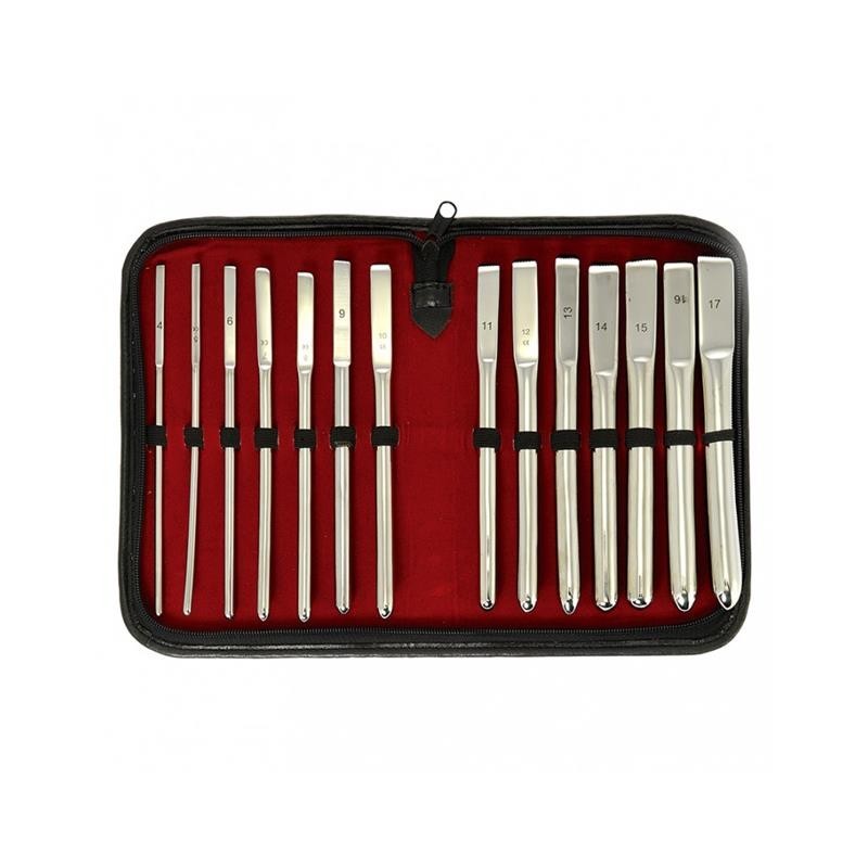 ensemble Dilatateurs d'urètre 14 pièces