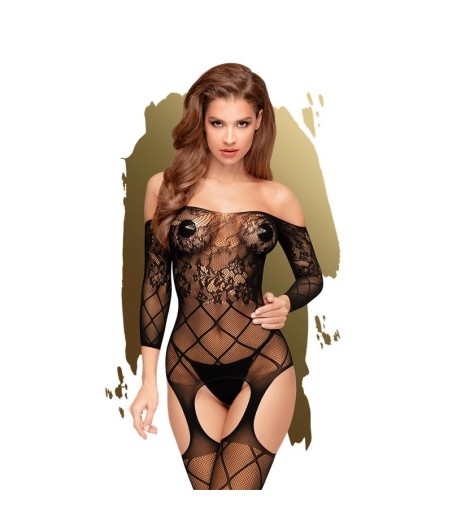 Bodystocking haut de gamme noir