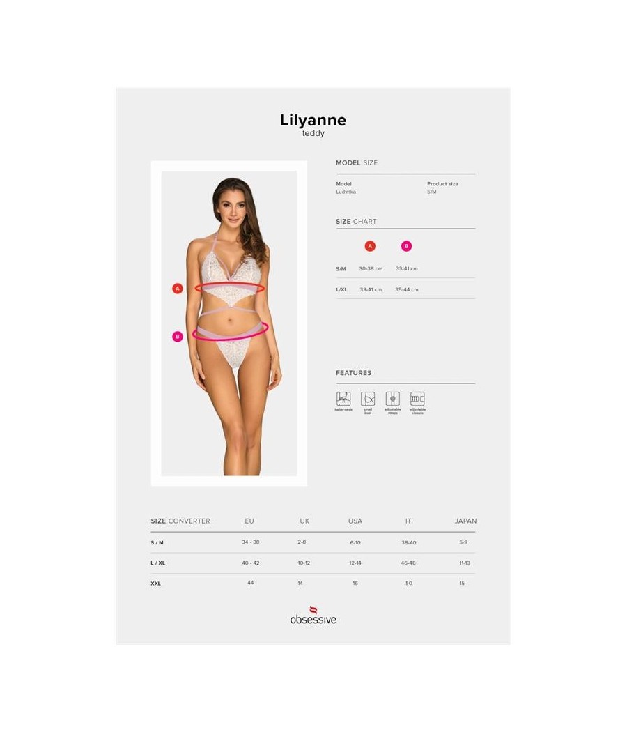 Lilyanne teddy blanc