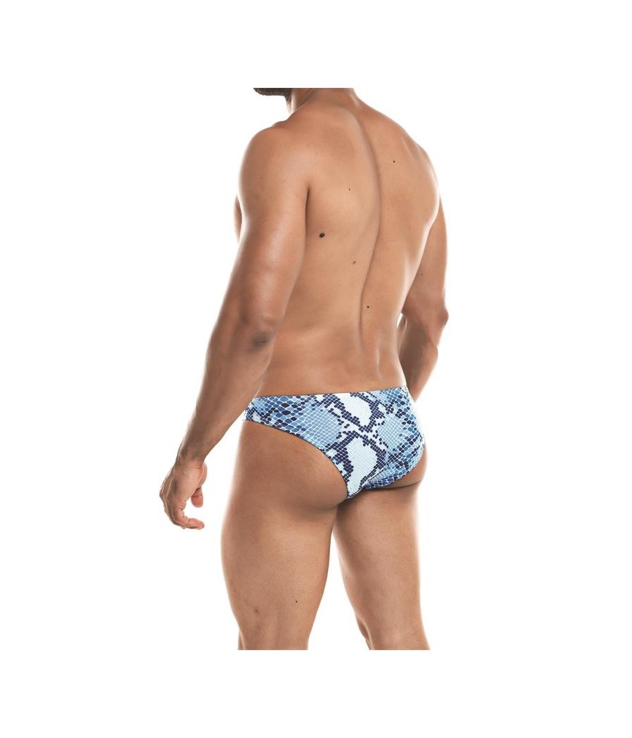 Tanga Classique Provocateur argenté Skai