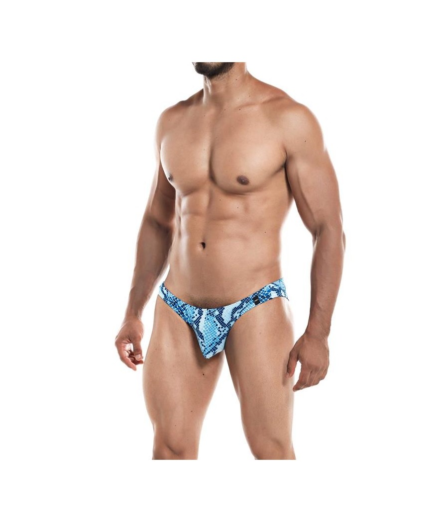 Tanga Classique Provocateur argenté Skai