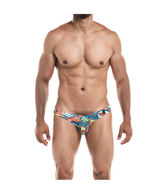 Slip Bikini coupe basse Provocatif bande déssinée