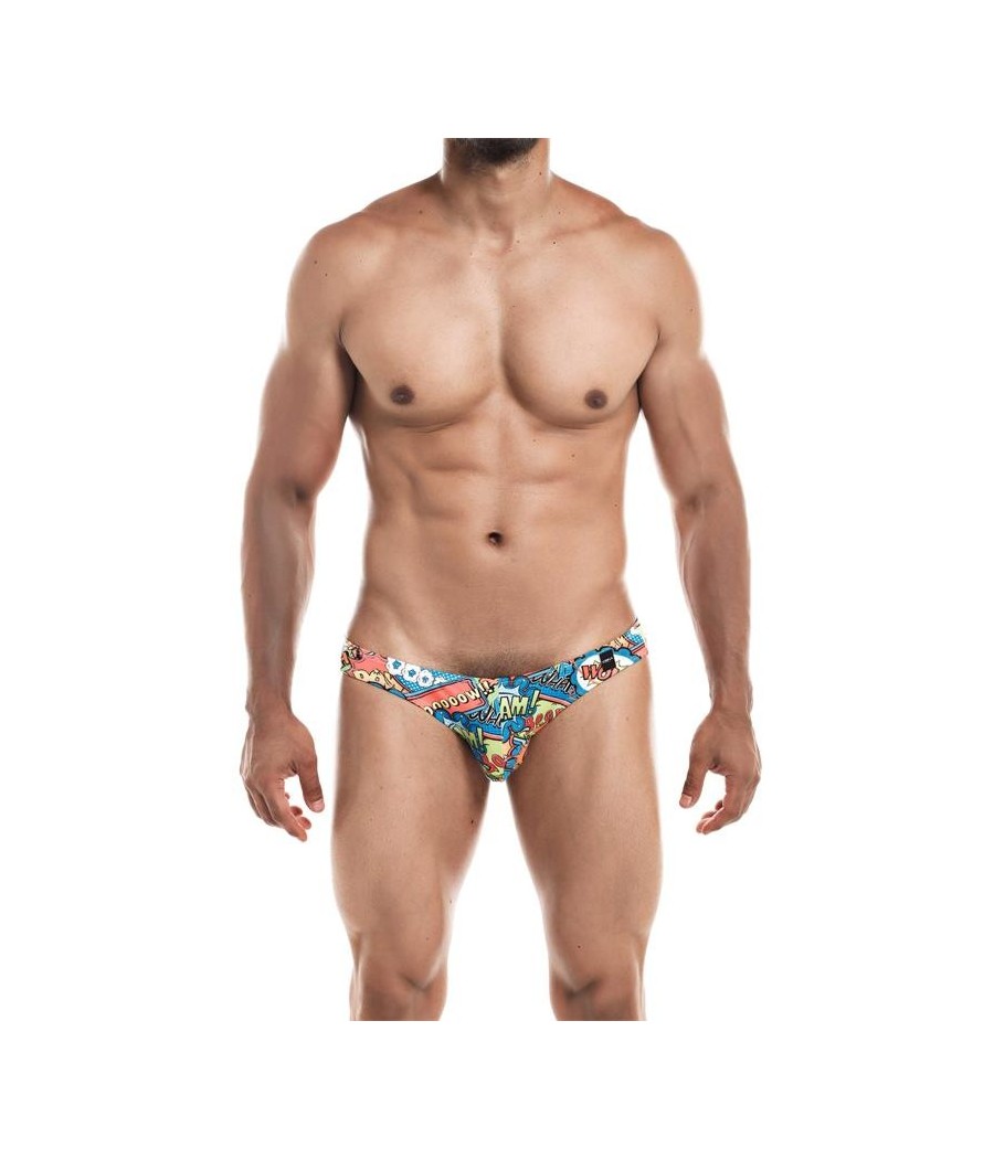 Slip Bikini coupe basse Provocatif bande déssinée