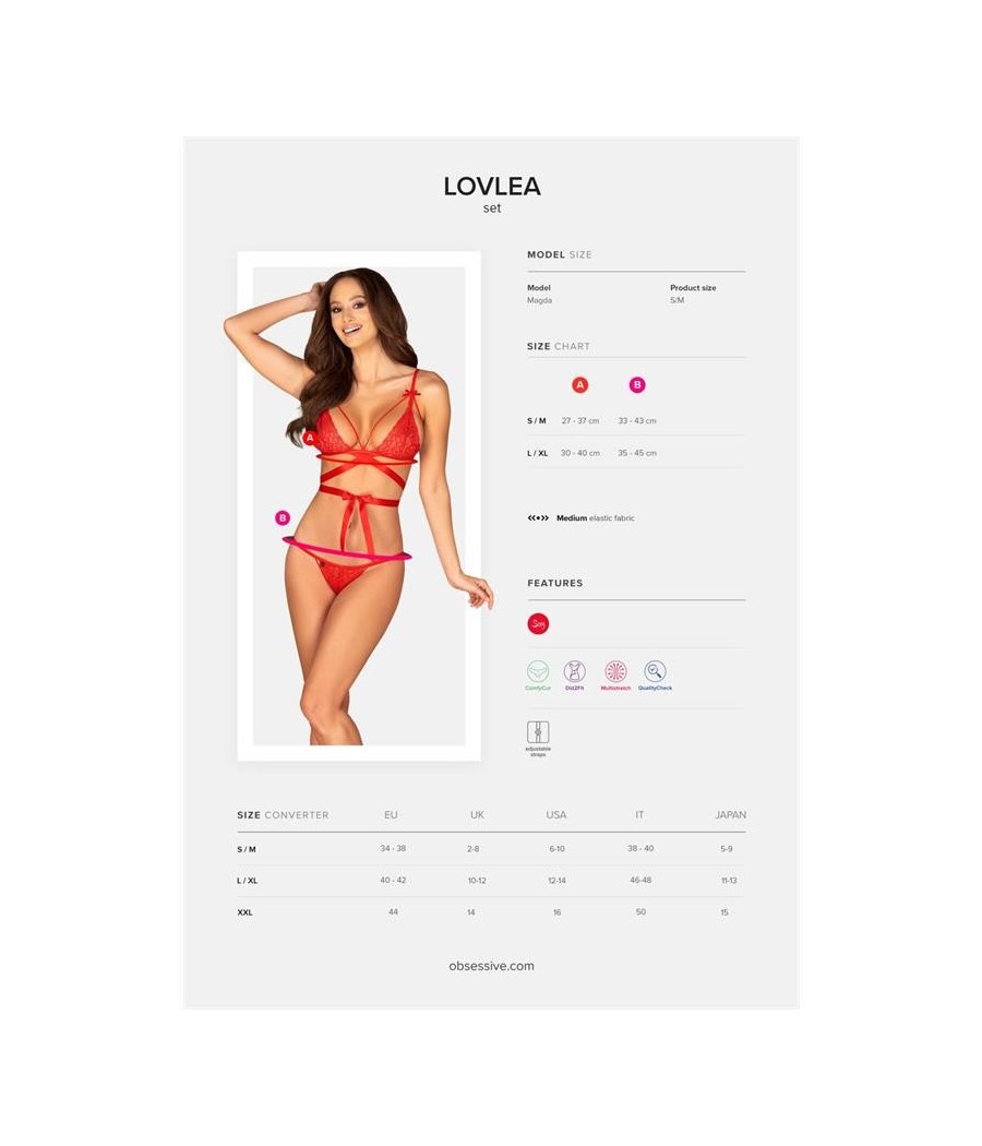 Lovlea Set 2 Pièces