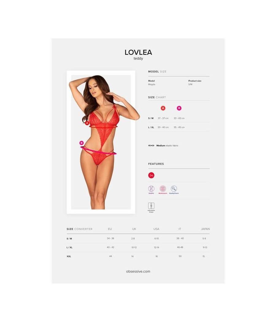 Lovlea body de dentelle