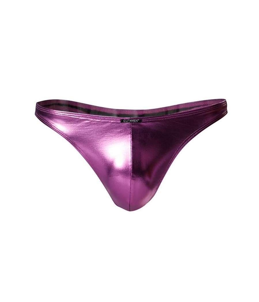 C4M03 Tanga Rose Skaï